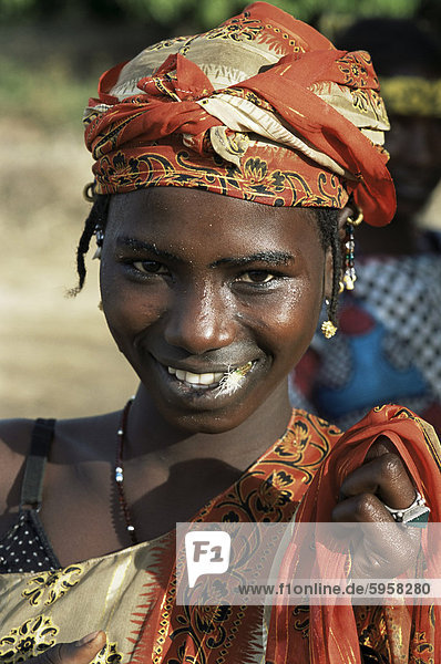 Peul woman  Sofara  Mali  Africa