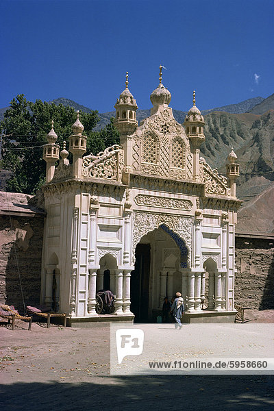 Dekoriert Bogen in Mentars Palace in Chitral  Pakistan  Asien