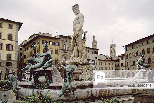 Piazza Palimento  Florenz  Toskana  Italien  Europa
