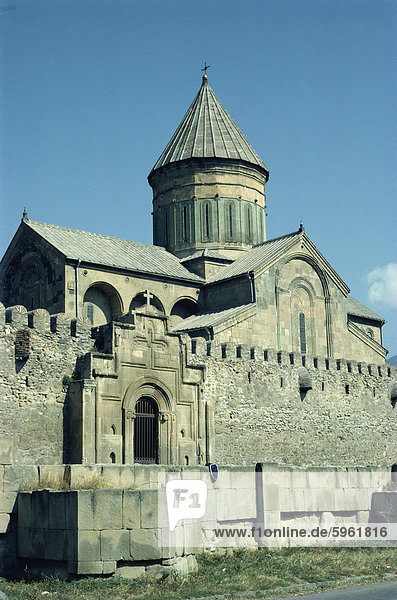 Tskhoveli Kathedrale  Mzcheta  Georgien  Zentralasien  Asien