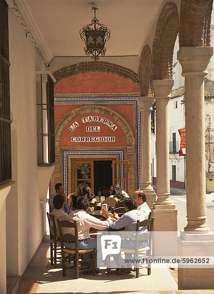 Taberna in the old town  Ronda  Andalucia  Spain  Europe