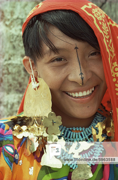 Cuna Indianer Panama Mittelamerika