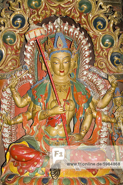 Skulptur  Kumbum  Gyantse  Tibet  China  Asien