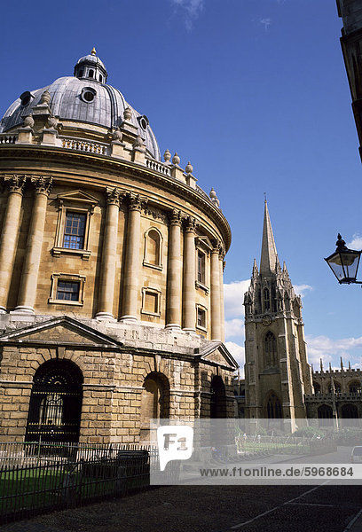 Radcliffe Camera Lesesaal  Oxford  Oxfordshire  England  Vereinigtes Königreich  Europa