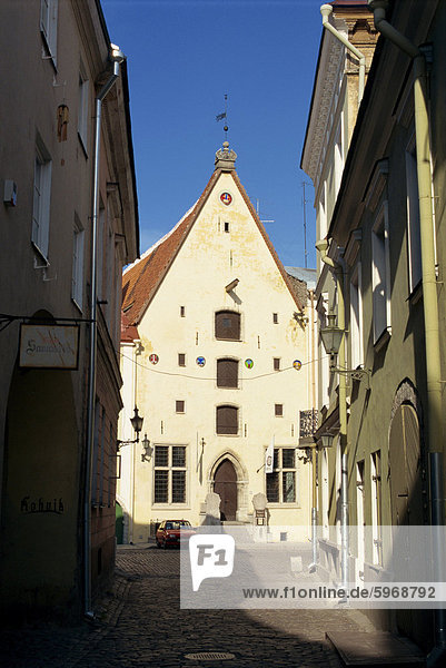 Old Town  Tallinn  Estonia  Baltic States  Europe