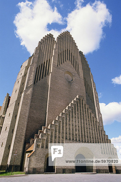 Das Grunotvig-Gedächtnis-Kirche Kopenhagen Dänemark Skandinavien Europa