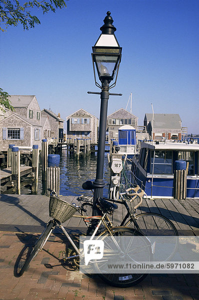 Fahrräder  Nantucket  Massachusetts  Neuengland  Vereinigte Staaten von Amerika  Nordamerika
