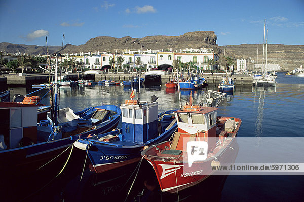 Puerto de Mogan  Gran Canaria  Kanarische Inseln  Spanien  Atlantik  Europa