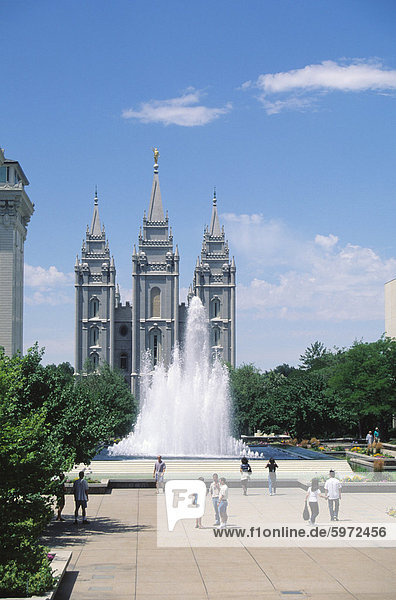 Mormon Tabernacle  Salt Lake City  Utah  Vereinigte Staaten von Amerika  Nordamerika