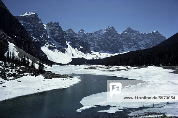 Morraine Lake  Banff National Park  UNESCO World Heritage Site  Alberta  Rockies  Kanada  Nordamerika