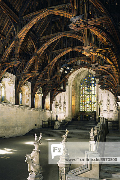 Westminster Hall  Westminster  UNESCO Weltkulturerbe  London  England  Großbritannien  Europa