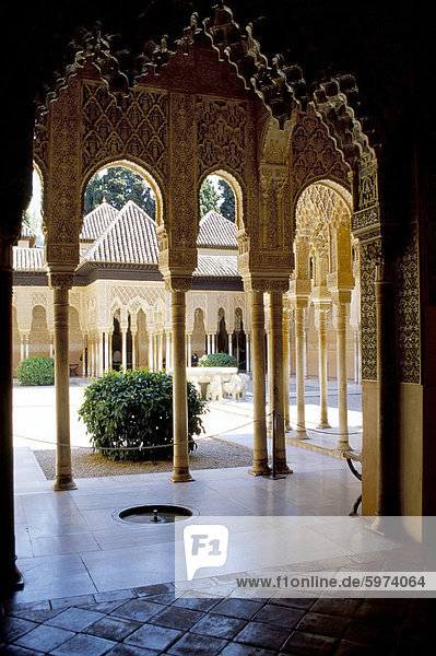 Europa UNESCO-Welterbe Alhambra Granada Spanien