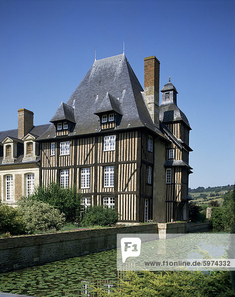 Le Chateau  Grandechamp  in der Nähe von Lisieux  Basse-Normandie (Normandie)  Frankreich  Europa