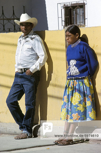 Tarahumara Paar  Mexiko  Nordamerika
