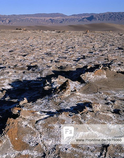 Tal der Mond  Atacamawüste  Chile  Südamerika