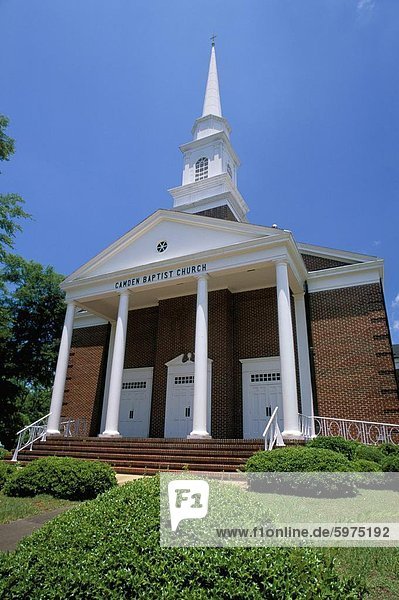 Baptistenkirche in Camden im Wilson County  Alabama  Vereinigte Staaten von Amerika  Nordamerika