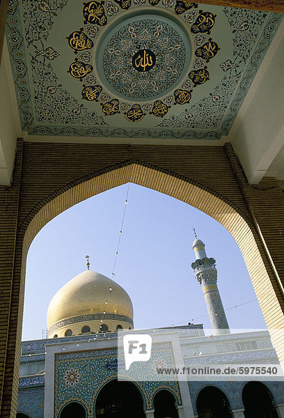 Prinzessin Zeinab iranische Moschee  Damaskus  Syrien  Naher Osten