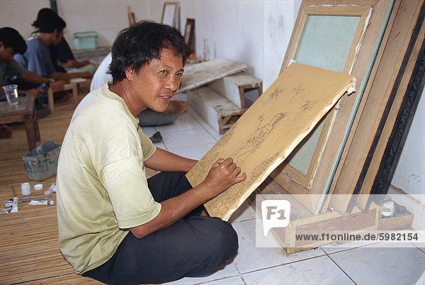 Künstler  Bali  Indonesien  Südostasien  Asien