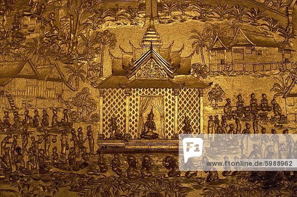 Wat Mai  Luang Prabang  Laos  Indochina  Südostasien  Asien