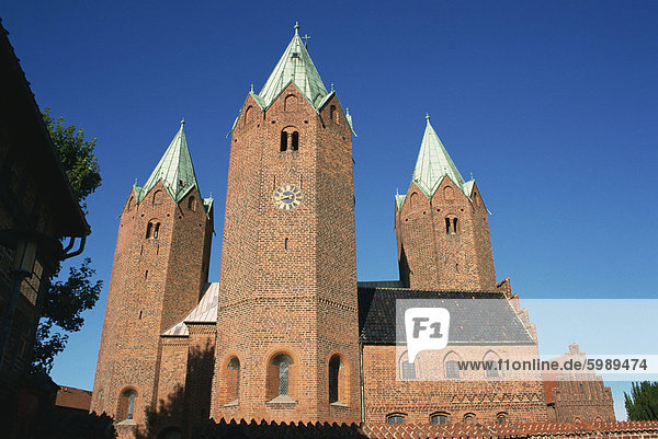 Vor Frue Kirche aus dem 12. Jahrhundert  Kalundborg  Seeland  Dänemark  Skandinavien  Europa