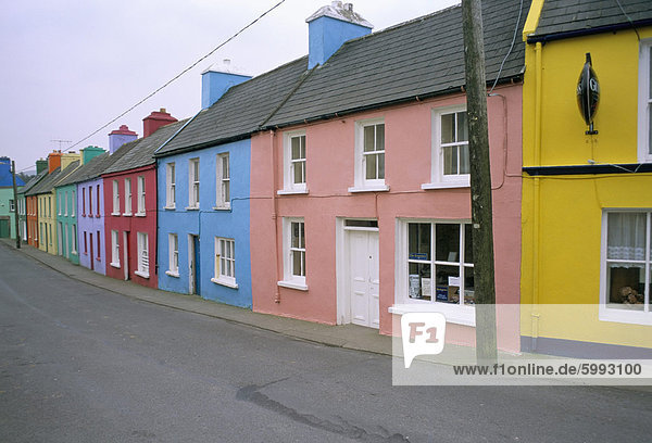 Eyeries Village  Beara Halbinsel  County Cork  Munster  Eire (Irland)  Europa