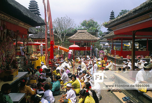 Batara Turum Kabeh Zeremonie  Hindu-Tempel von Besakih  Insel Bali  Indonesien  Südostasien  Asien