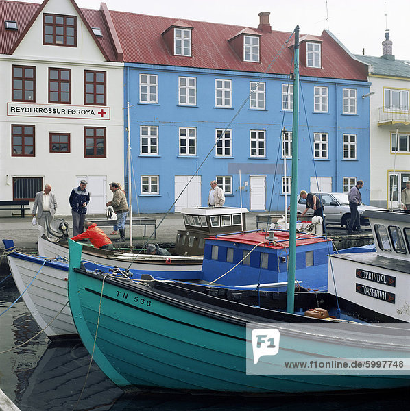 Thorshavn  Stremoy  Färöer Inseln  Dänemark  Atlantik  Europa