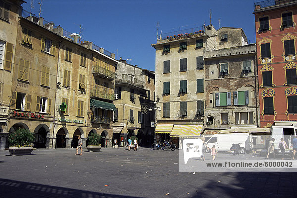 Piazza Mazzini  Chiavari  Ligurien  Italien  Europa