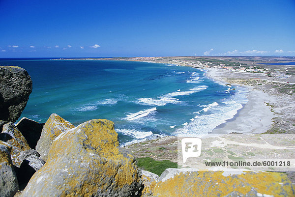 Tharros Strand  Oristano  Sardinien  Italien  Europa