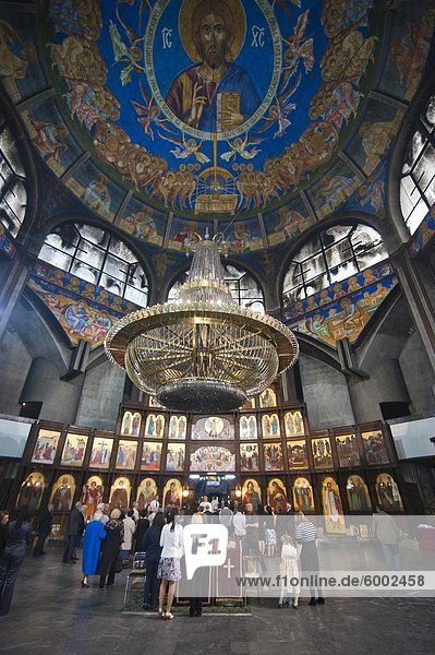St. Clement von Ohrid Skopjes Kathedrale  Skopje  Mazedonien  Europa