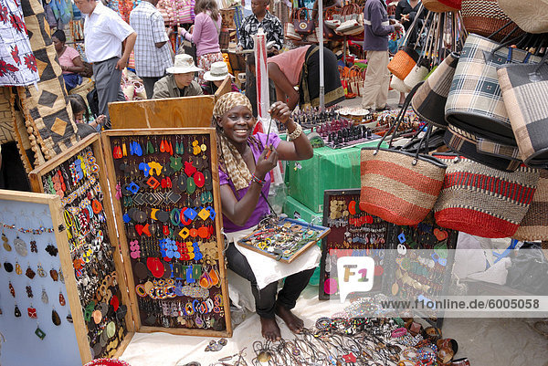 Touristischen Markt  Nairobi  Kenia  Ostafrika  Afrika