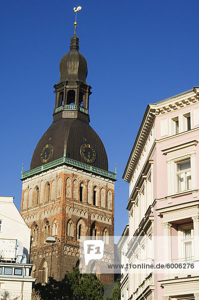 Kuppel der Evangelische lutherische Kathedrale  Altstadt  UNESCO World Heritage Site  Riga  Lettland  Baltikum  Europa