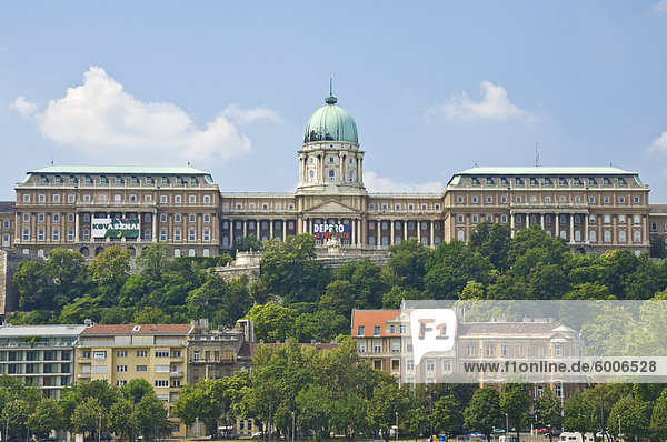 Ungarische Nationalgalerie  Teil des königlichen Palastes  Budaburg  Burg Bezirk  Budapest  Ungarn  Europa