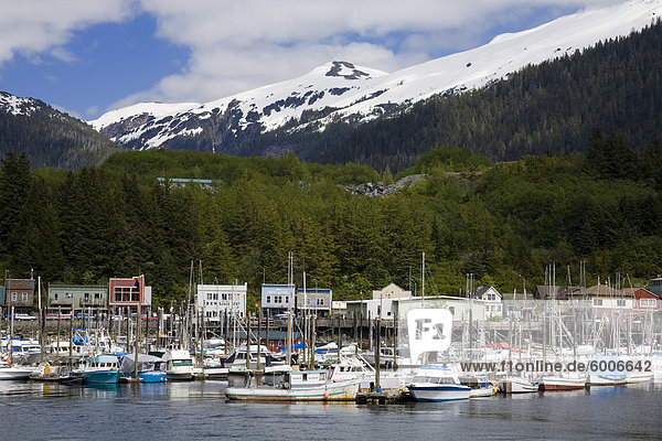 Thomas Becken Bootshafen in Ketchikan südöstlichen Alaska USA Nordamerika