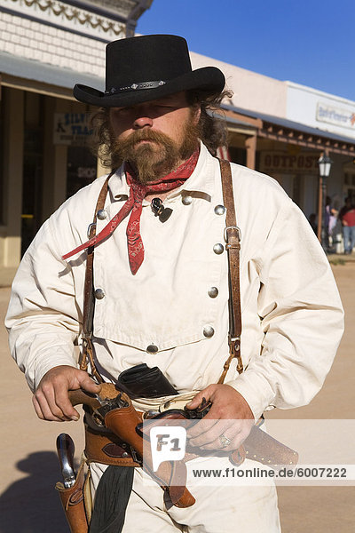 Cowboy Schauspieler  Grabstein  Cochise County  Arizona  Vereinigte Staaten  Nordamerika