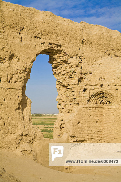 Alte Merv  UNESCO-Weltkulturerbe  große Kiz Kala  Mary  Turkmenistan  Zentral-Asien  Asien