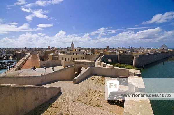 The Portuguese fortified city of Mazagan now called El Jadida UNESCO World Heritage Site Morocco North Africa Africa