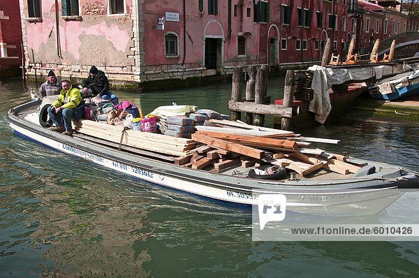 Europa Transport Boot Eigentum Venetien Italien