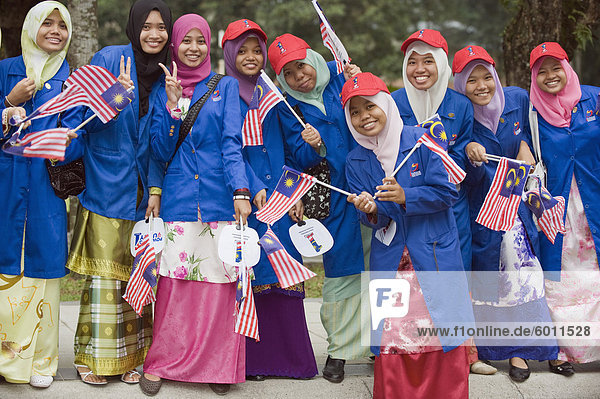 Independence Day celebrations  Kuala Lumpur  Malaysia  Southeast Asia  Asia