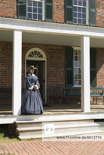 Appomattox Courthouse  Virginia  Vereinigte Staaten von Amerika  Nordamerika