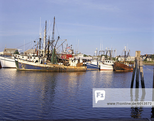 Fischerboote  Hyannis Port  Cape Cod  Massachusetts  Neuengland  Vereinigte Staaten von Amerika (USA)  Nordamerika