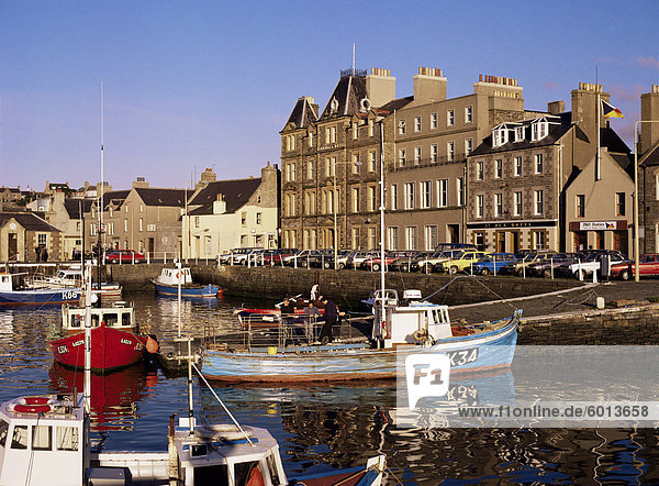 Hafen von Kirkwall  Festland  Orkneys  Schottland  Vereinigtes Königreich  Europa