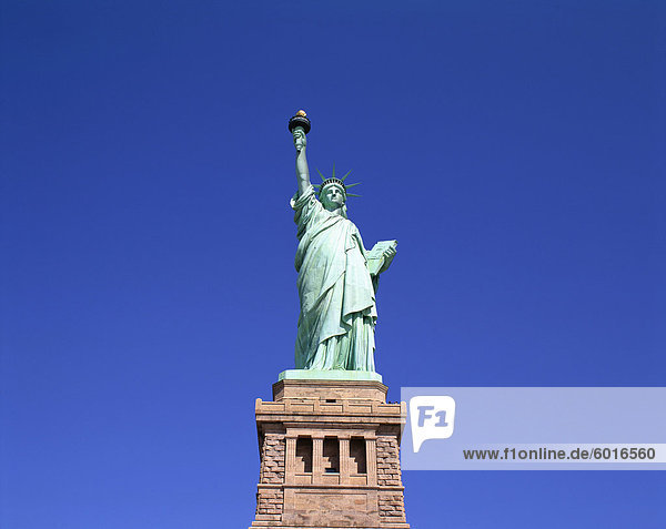 Die Statue von Liberty  New York City  New York  Vereinigte Staaten von Amerika  Nordamerika