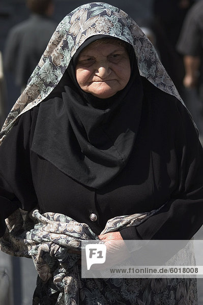 Frau in Tracht  Damaskus  Syrien  Naher Osten