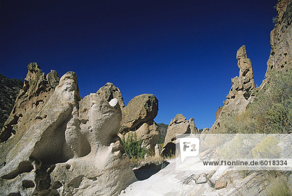 Bandelier National Monument  New Mexico  Vereinigte Staaten  Nordamerika