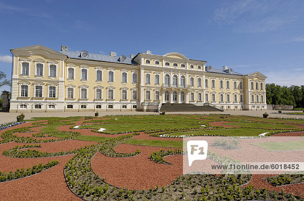 Rundale Palace  near Bauska  Latvia  Baltic States  Europe