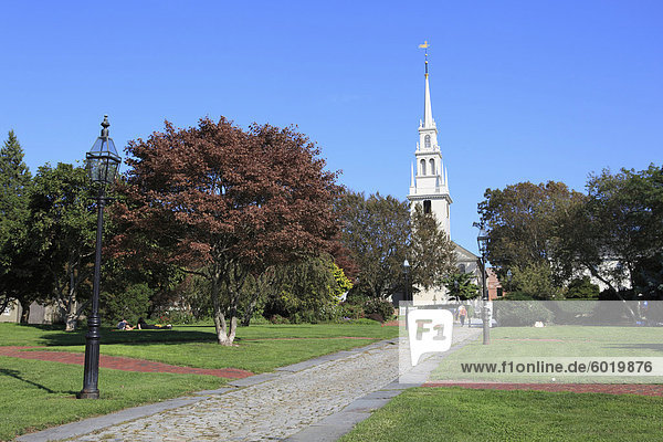 Dreifaltigkeitskirche  Queen Anne Square  Newport  Rhode Island  New England  Vereinigte Staaten von Amerika  Nordamerika
