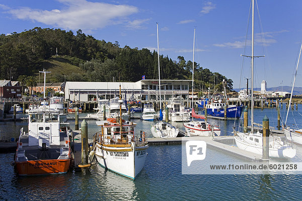 Inneren Hafen Gisborne Eastland District North Island Neuseeland Pazifik
