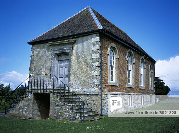 Altes Rathaus  Besitz National Trust  um 1700  Newtown  Isle Of Wight  England  Vereinigtes Königreich  Europa aus