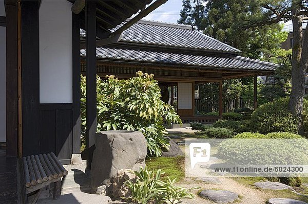 Tradition Wohnhaus Landschaft Garten Asien Japan Samurai